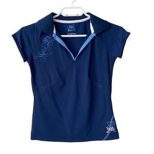 Helly Hansen Women’s Embroidered Blue Top XS